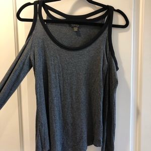 Cold shoulder top